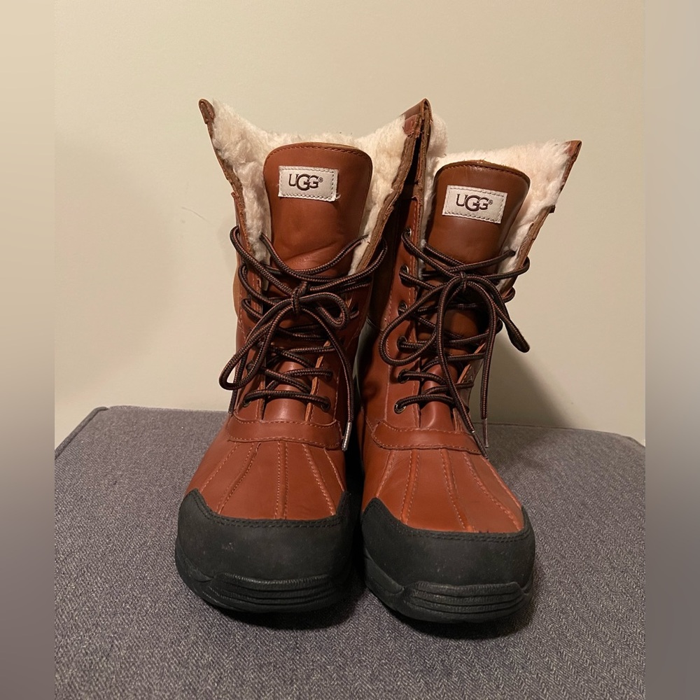 UGG Men's Butte Waterproof Boot in Dark Brown Size 11
